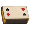 Image 1 : Enamel and Brass Matchbox Holder