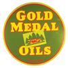 Rare Gold Medal Oil, Porcelain Advertising Sign