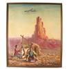Image 1 : Oil on canvas by Robert Benney (1904-2001)
