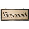 Image 1 : Wood Silversmith Two Sided Advertising Sign