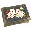 Image 1 : Inlaid Playing Card Box for two decks