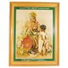 Image 1 : Rare Miller Brewing Company Cardboard Advertising Sign