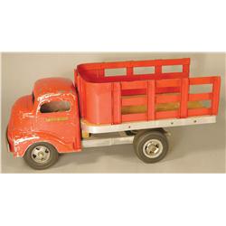 Smith Miller, Toy Truck, original, Stake bed truck, red