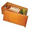 Image 1 : Faro Card Press by Mason & Co. with space for faro dealing box