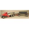 Smith Miller, Toy Truck, Transfer Dump w/trailer Truck