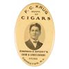 Image 1 : Celluloid Pocket Mirror for F.C. Krug Cigars