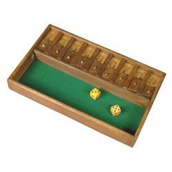 Early French Wood Dice Game