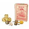 Gambling items including Steamboat Playing cards