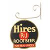 Image 1 : Hires Root Beer Die Cut Tin Advertising Sign