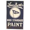 Image 1 : Lowr Brothers High Standard Paint Flange Advertising Sign