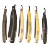 Image 1 : Lot of Six Straight Razors