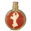 Image 1 : Label Under Glass Whiskey Flask