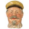 Tobacco Jar, sailing captain, porcelain