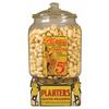 Image 1 : Planter's Peanut Jar with tin die cut Advertising shelf talker