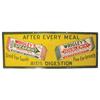 Wrigley's Gum Self Framed Porcelain sign