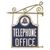 Image 1 : Bell System Telephone Office Porcelain Advertising Sign