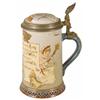 Image 1 : Mettlach 1/2 Liter German Stein