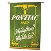 1950 Pontiac Felt Banner