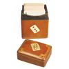 Image 1 : Leather Two Deck Playing Card Holder