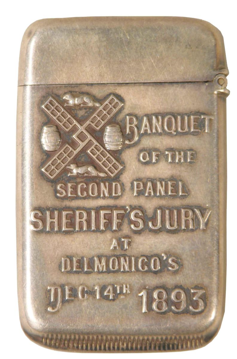 Sterling Silver Match safe