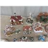 Image 2 : Huge Lot of Christmas Village Ornaments