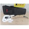 Image 1 : Jackson White Electric Guitar with Soft Case