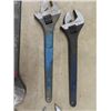 Image 2 : 7 Crescent Wrenches : 4 DeWalt 15", Westward 15" + 18"  & Proto 15"