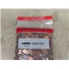 Image 3 : Bag of Canadian +? USA Pennies - approx. $25 worth Sealed in Bag from TD Bank