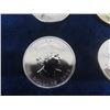 Image 2 : (10) 2008 Canadian $5 Silver Coins .9999 1oz Each