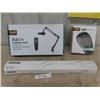 Image 1 : 3 Assorted Microphones; Broadcasting Mic, Studio Recording mic, Shore Centraverse - All New in Boxes