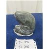 Image 2 : Soap Stone Walrus Carving 1768 Igloo Tag