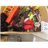 Image 2 : Lot of mix Toys ; Camping/Army Accessories, Various Dolls, Army Men, Bugs Life, Just Box Wonder Woma