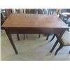 Image 2 : Dining Table/Stand Combo 20" x 30" x 38"  fully Extended with leaves 30" X 38"x 64"  & 4 Chairs - so