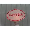 Image 2 : North Pole Light Up Blow Mold - Working 45" Tall