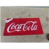 Image 1 : Metal Coke Sign 10.5" x 20.5"
