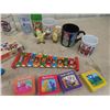 Image 2 : Mugs with Cartoons, Star War Cups, 7Up Bottle some Toys