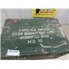 Image 2 : Military Chest Capt. GP Grose WPG Nordhorn Germany July 45 17" x 19.5" x 29.5"