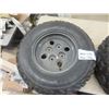 Image 2 : 2 Quad Tires + Rims: 1) AT 25 x 10-12 , 1) 25 x 8.00-12