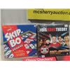 Image 2 : 6 Board Games - 5 with Factory Seal ; Trivial Pursuit, Chess, Uno plus more
