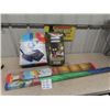 Image 1 : Floating Recliner 51" x 73" , Coleman Air Pump, 2 New Kites