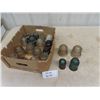 Image 1 : 21 Vintage Glass Insulators