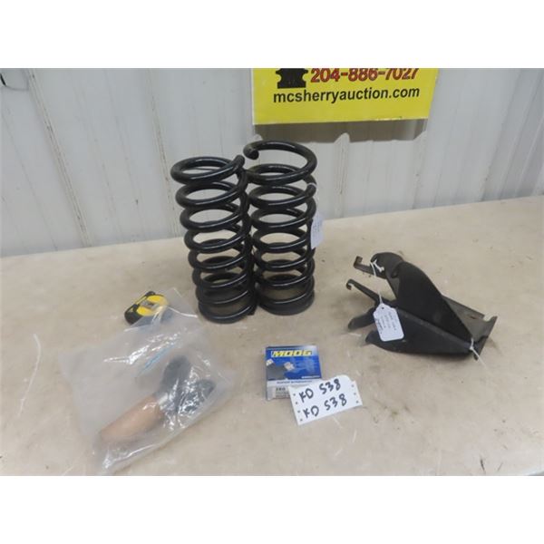 GM Front Springs, GM Shock Mounts & U Joints