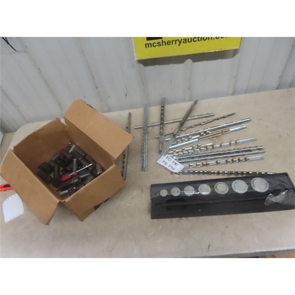 Sealed Drive Set, Impact Sockets, Socket Organizer