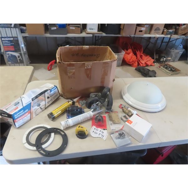 Casters, Hardwares, Pegboard Hooks, Light Fixture