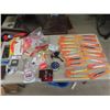 Image 1 : Ice Fishing Rod + Reel, Fishing Lures, Weights, Hooks plus more
