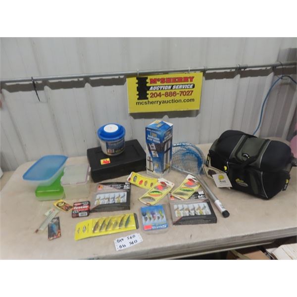 Plano Tackle Bags, Fishing Hooks, New Thermos