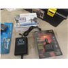 Image 2 : 2 New Plastic Tool Boxes, 2 Eliminator Power Invertors, Hand Crank Radio - All New Product