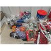Image 2 : Christmas Decorations, Crafting Wool, Tins, Candles, Some Bonus Packaged Items