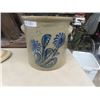 Image 1 : 6 Gal Salt Glazed Crock - Hubdell & Chesebro