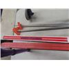Image 3 : Pair of Bonna Touring 2000 Skis + Poles & Purple Walker for After Skiing!